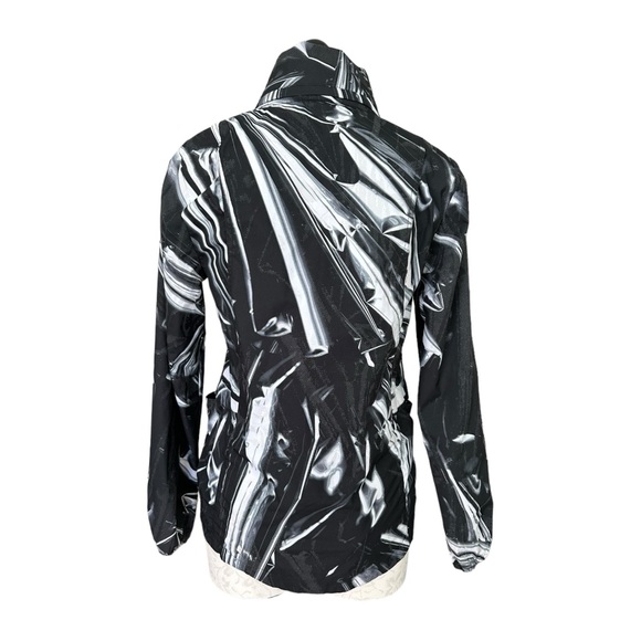 Nike Women's Shield Running Jacket Ghost Flash Pattern Full-Zip Hooded Size XS - Picture 12 of 16